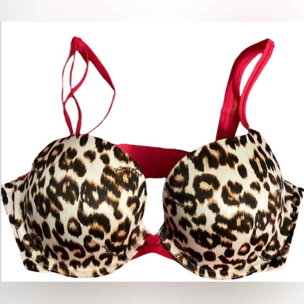 Victoria’s Secret Very Sexy Padded Demi Cheetah Print Bra